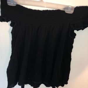 Off shoulder flowy top